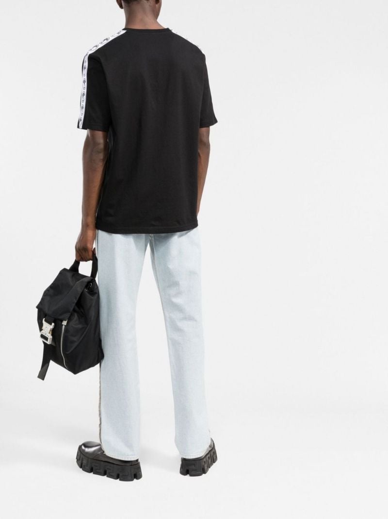Black Logo-print Cotton T-shirt
