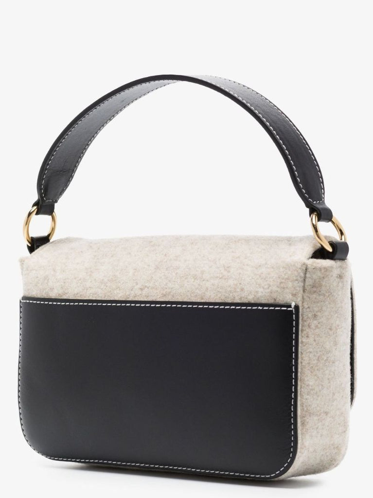 Off-white Anchor Midi Felt Shoulder Bag