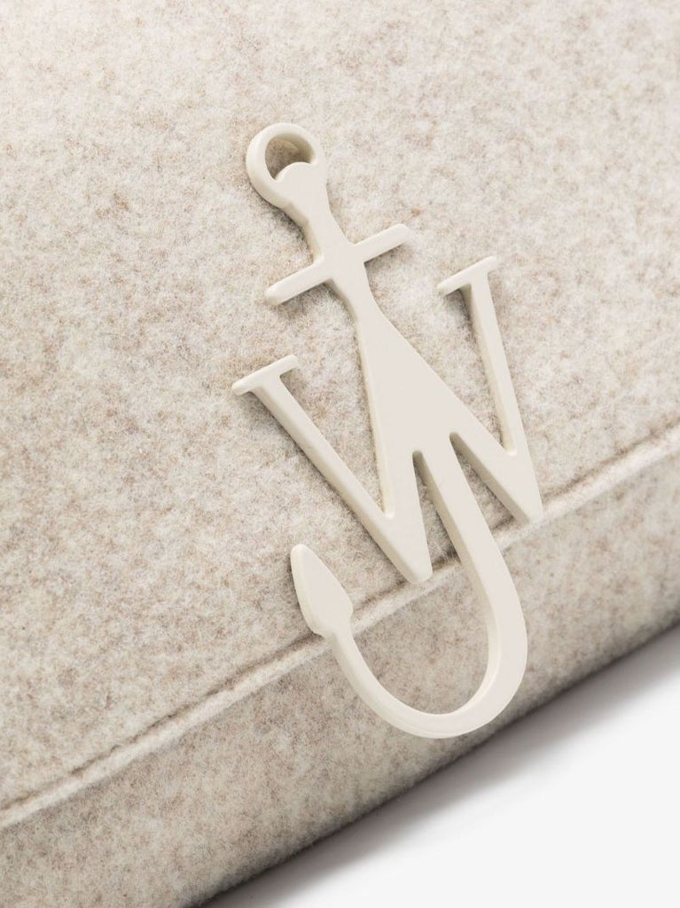 Off-white Anchor Midi Felt Shoulder Bag