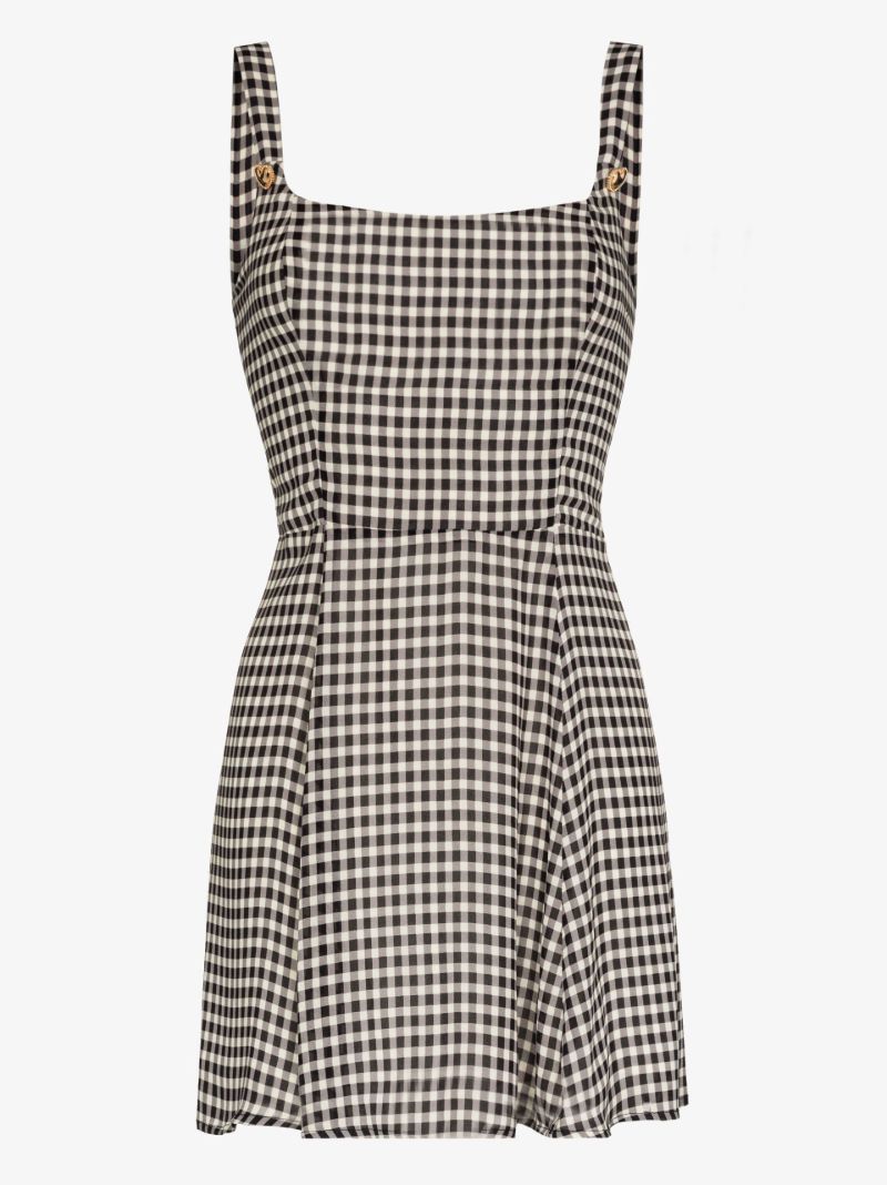 Tai Gingham Mini Dress