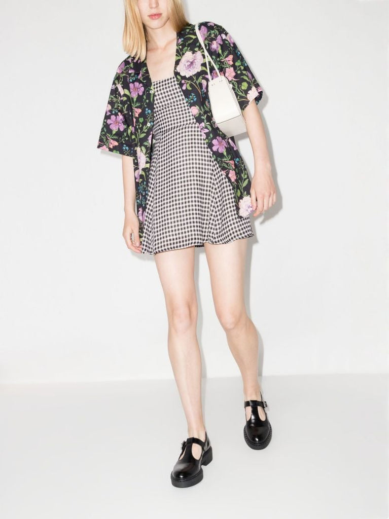 Tai Gingham Mini Dress
