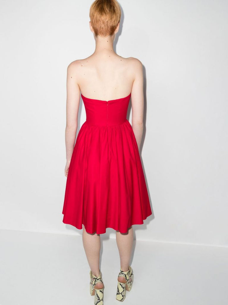 Buttercup Strapless Midi Dress