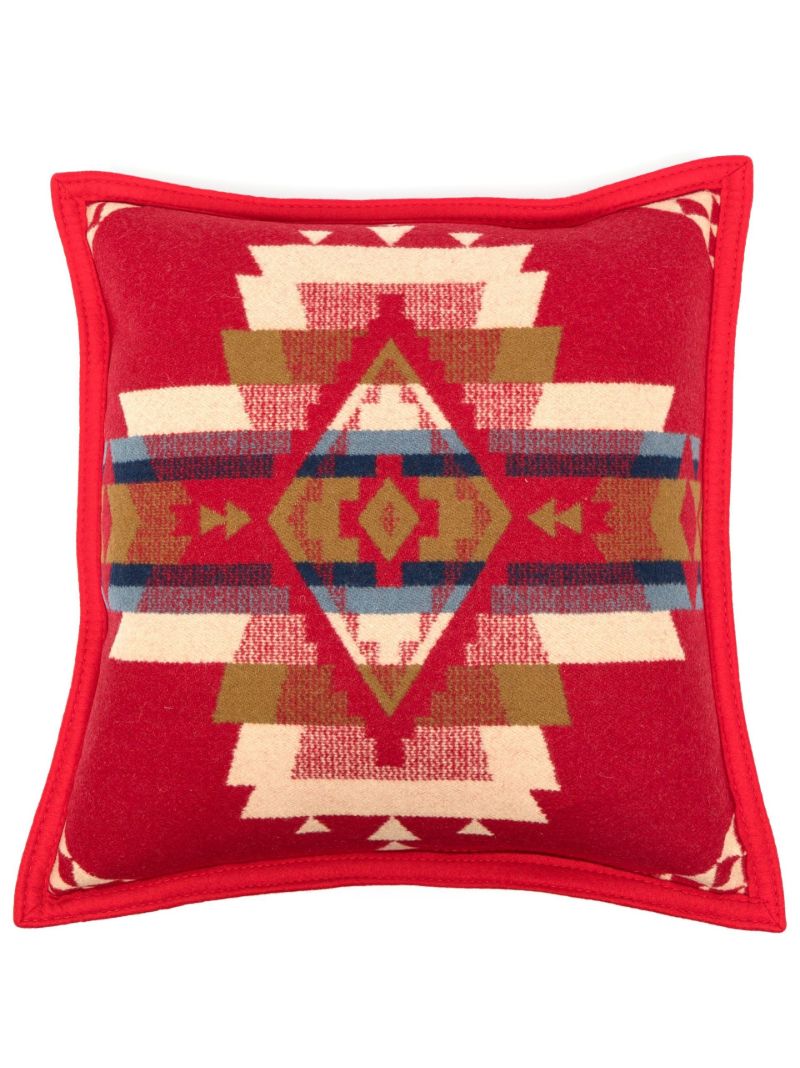 Red Rock Point Jacquard Pillow