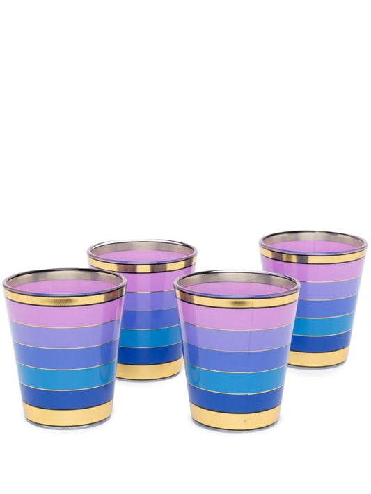 Blue Scala Glasses Set