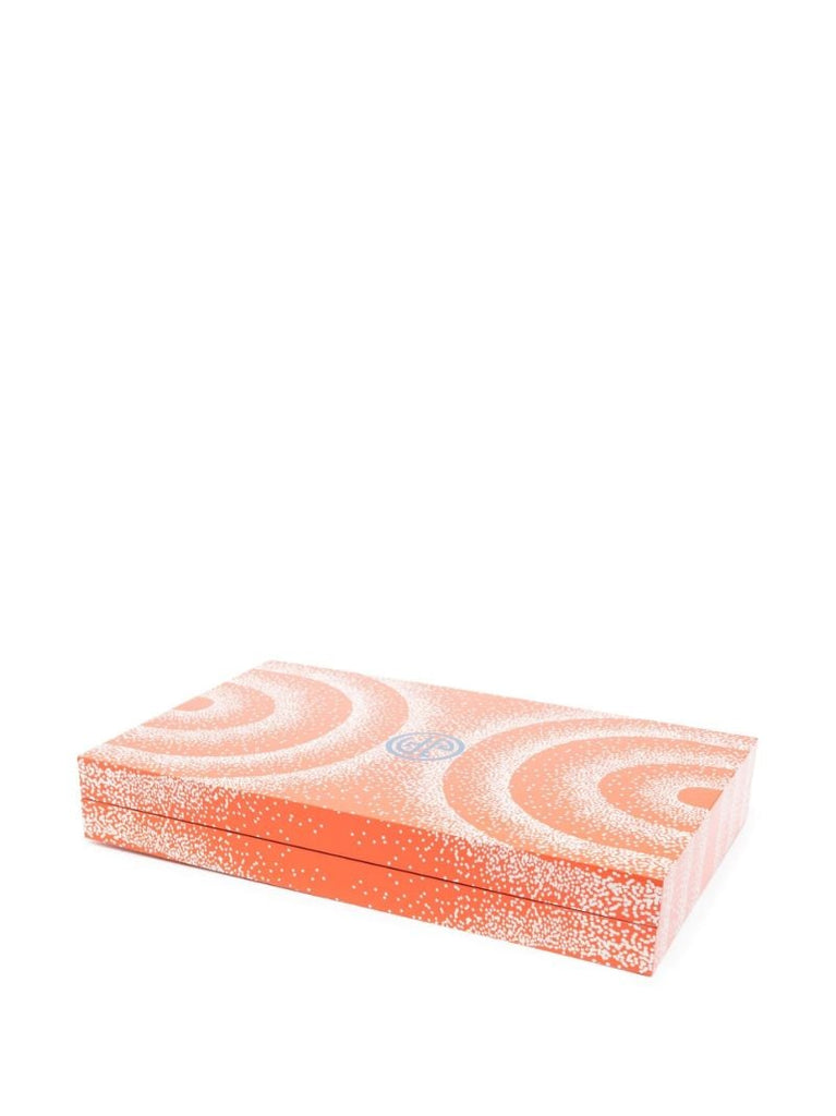 Orange Vapor Backgammon Set