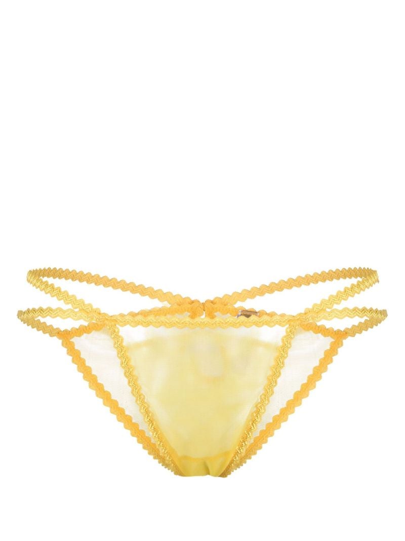 Yellow Mafalda Briefs