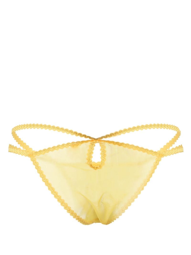 Yellow Mafalda Briefs