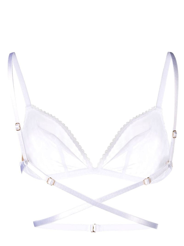 White Mafalda Triangle Bra