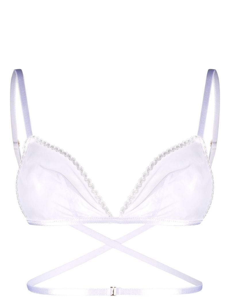 White Mafalda Triangle Bra
