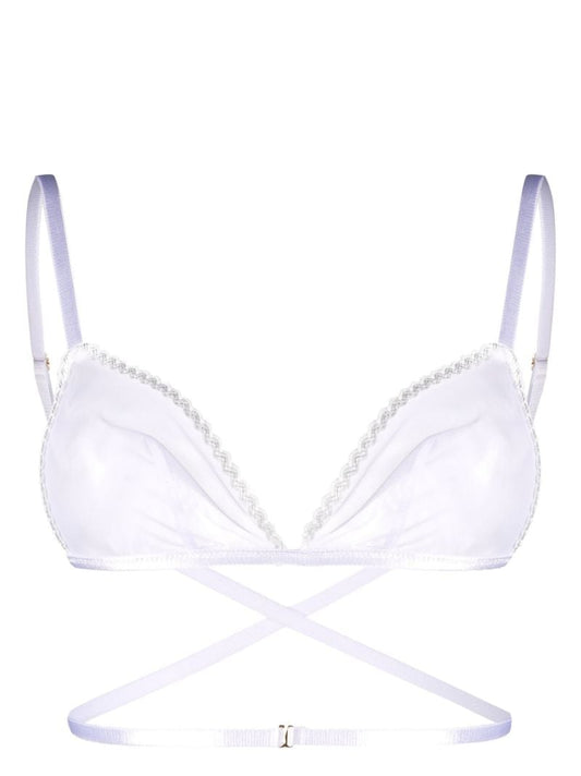 White Mafalda Triangle Bra