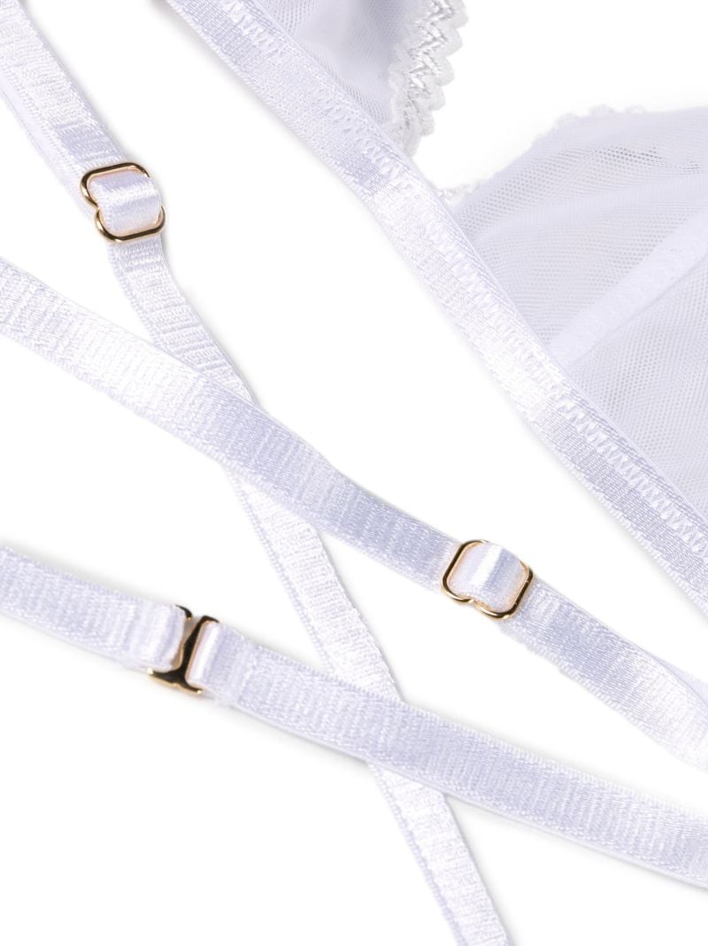 White Mafalda Triangle Bra