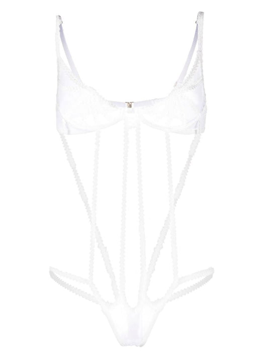 White Mafalda Bodysuit