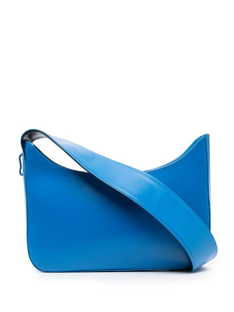 Blue Soul Control Leather Shoulder Bag
