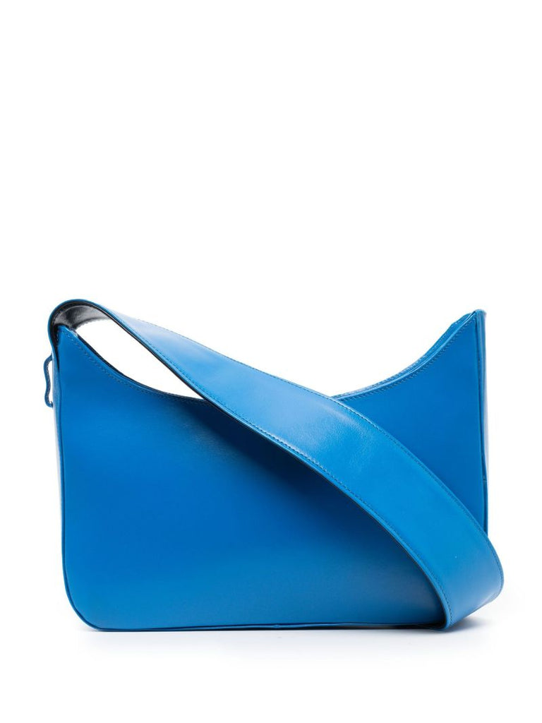 Blue Soul Control Leather Shoulder Bag