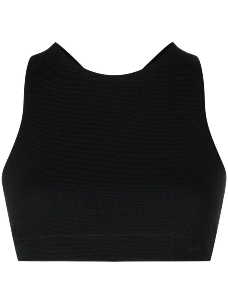 Black Chris Sports Bra