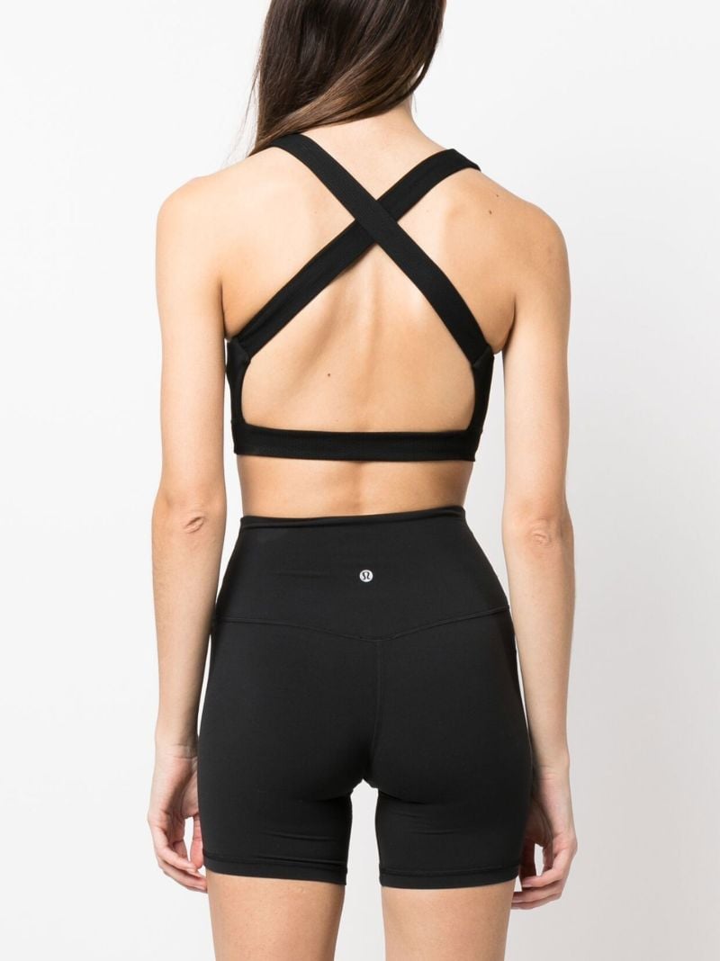 Black Chris Sports Bra