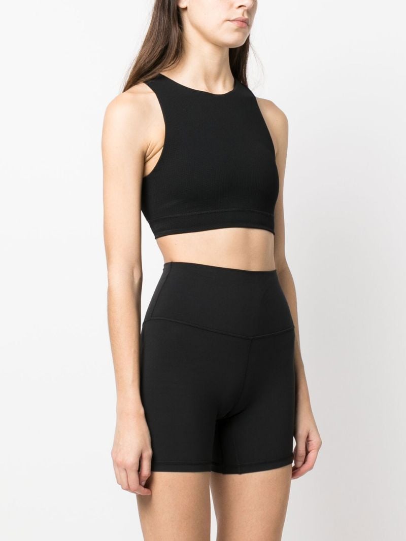 Black Chris Sports Bra