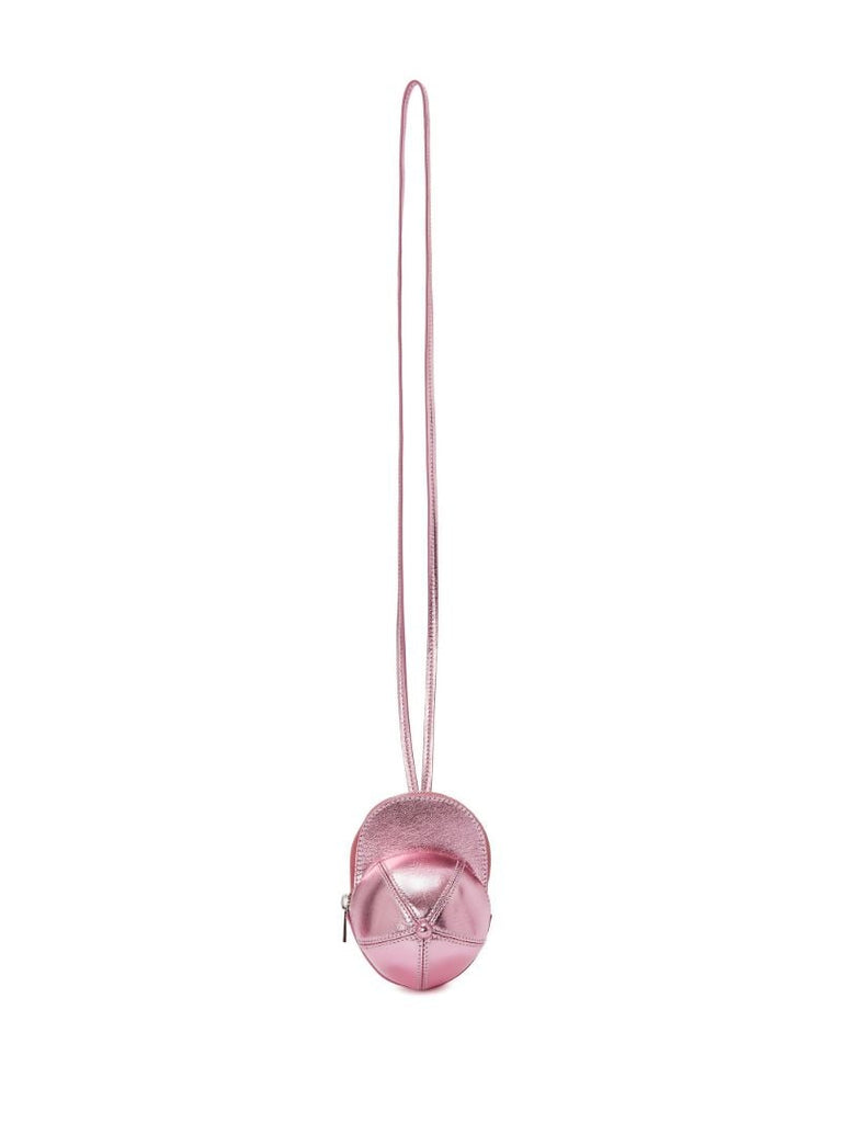 Pink Cap Leather Mini Bag