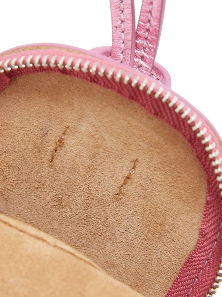 Pink Cap Leather Mini Bag