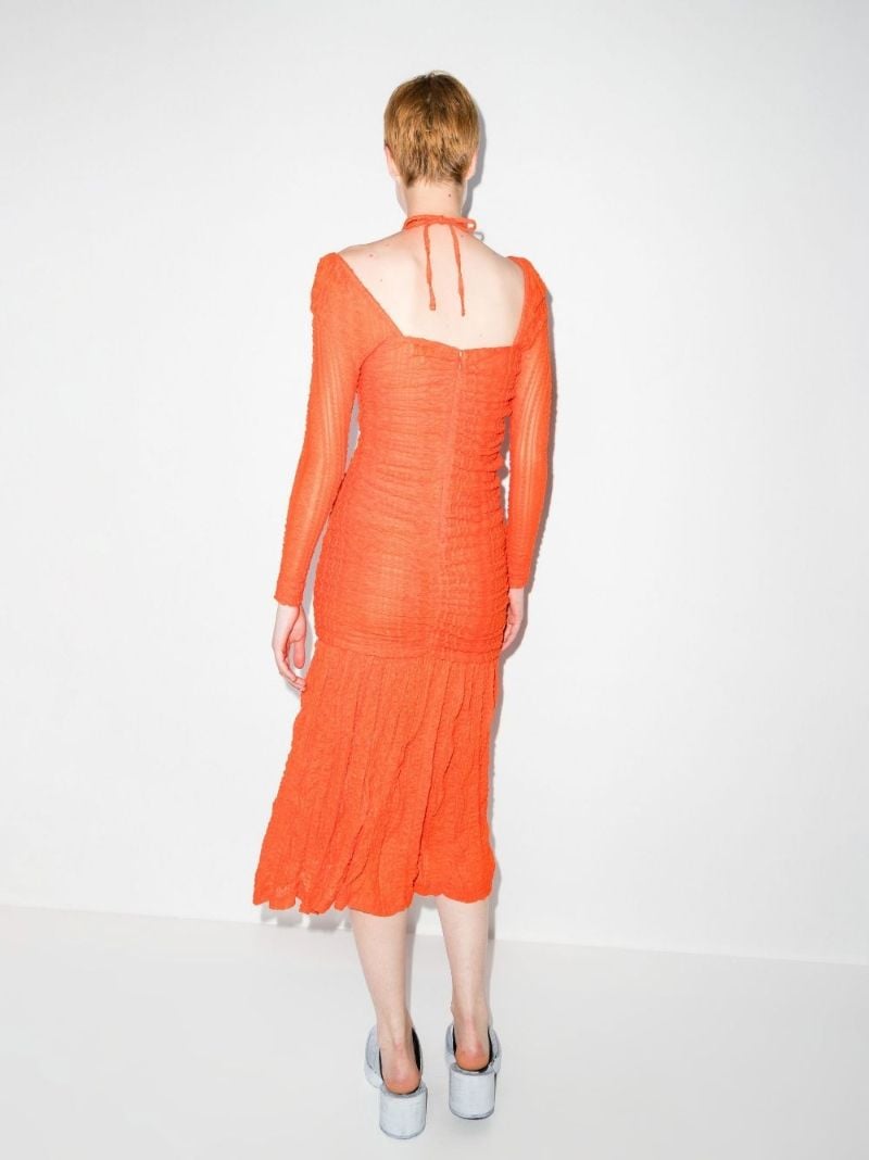 Ruched Midi Dress