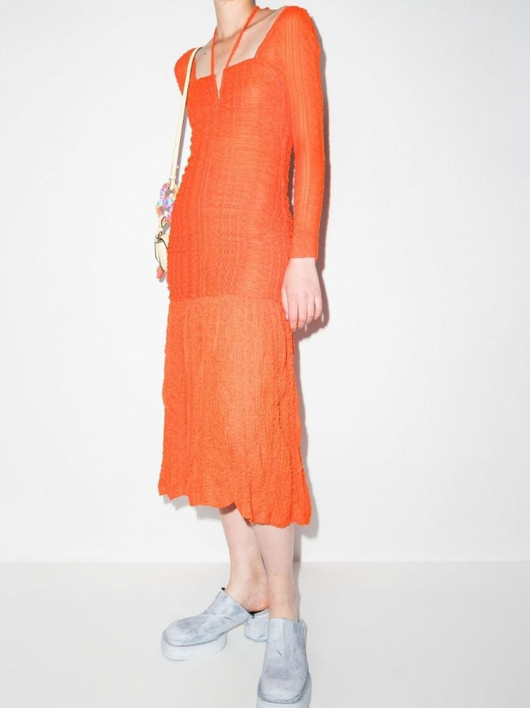 Ruched Midi Dress