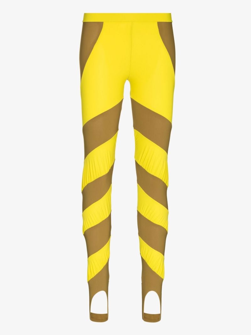 Striped Stirrup Leggings