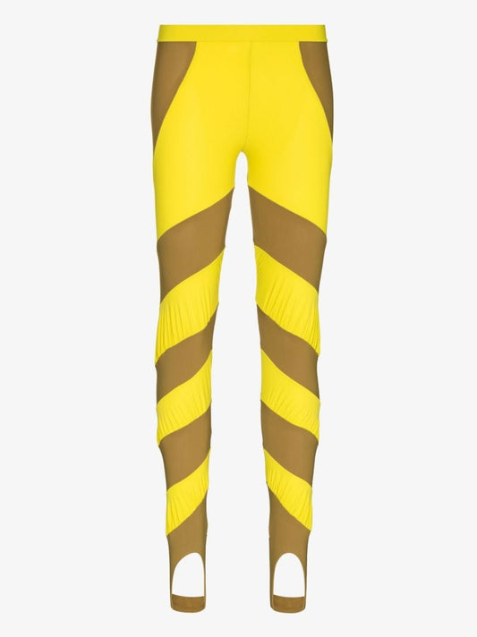 Striped Stirrup Leggings
