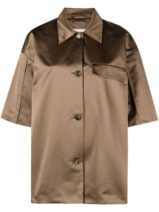 Brown Maissa Short Sleeve Shirt