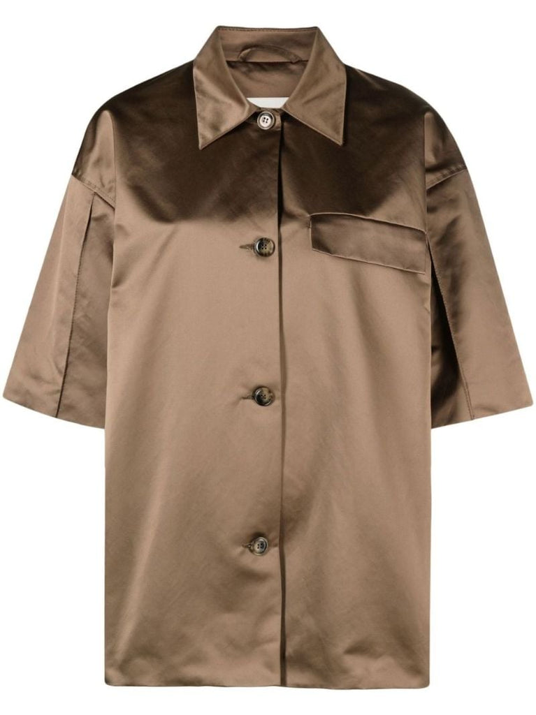 Brown Maissa Short Sleeve Shirt