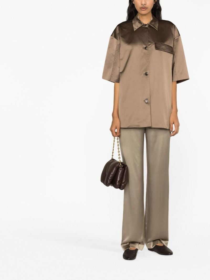 Brown Maissa Short Sleeve Shirt