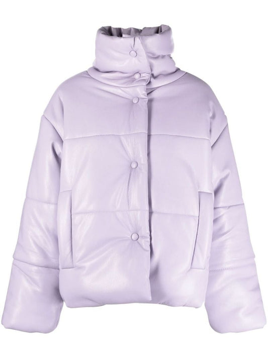Purple Quilted Jacket