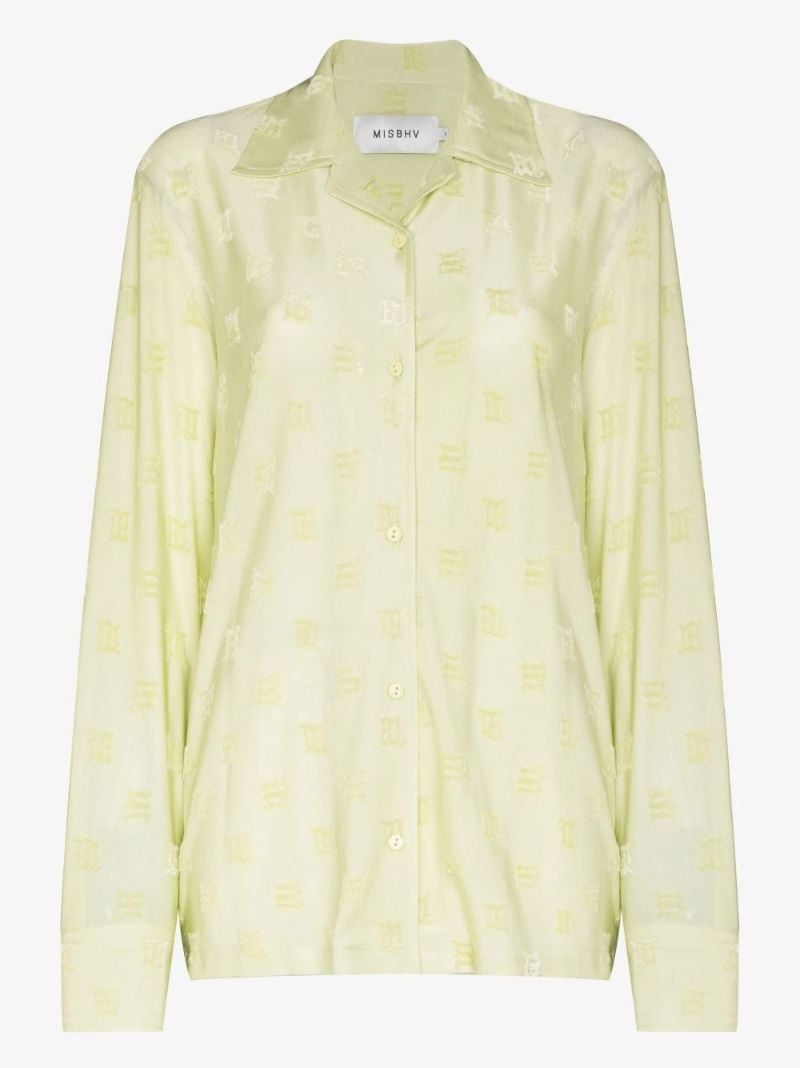 Monogram Print Shirt