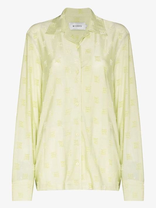 Monogram Print Shirt