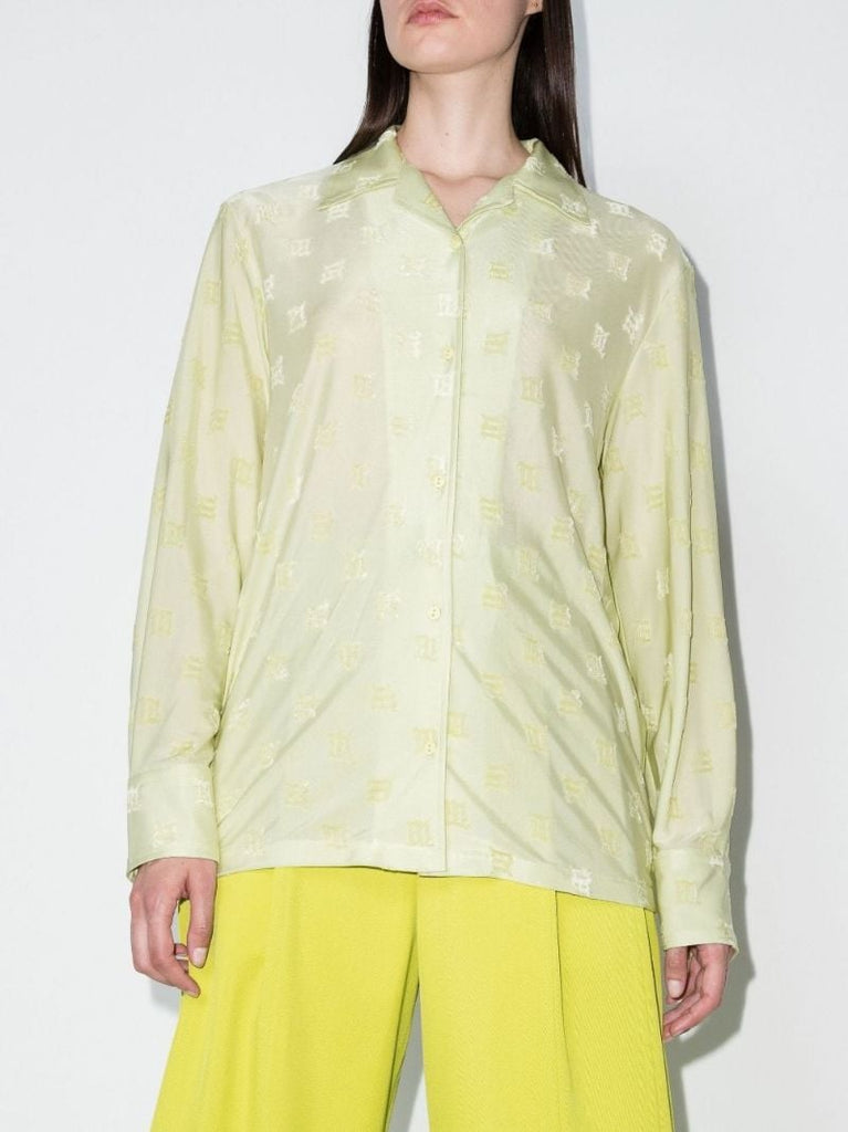 Monogram Print Shirt
