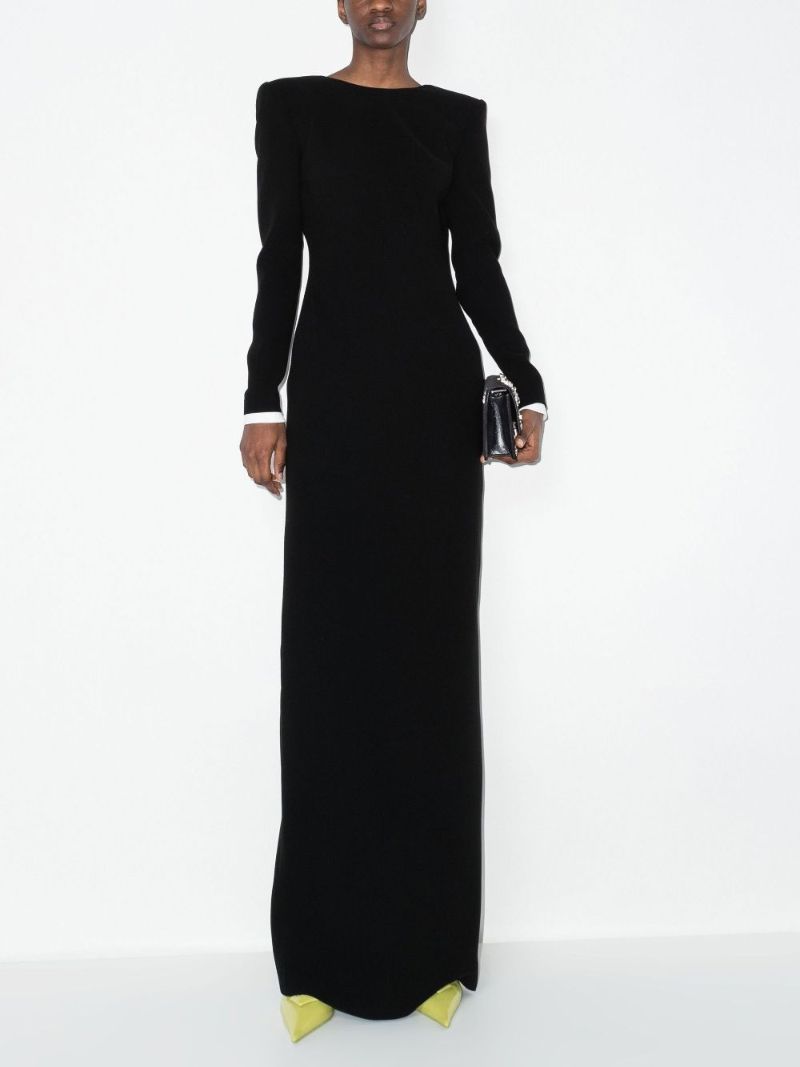 Open Back Maxi Dress