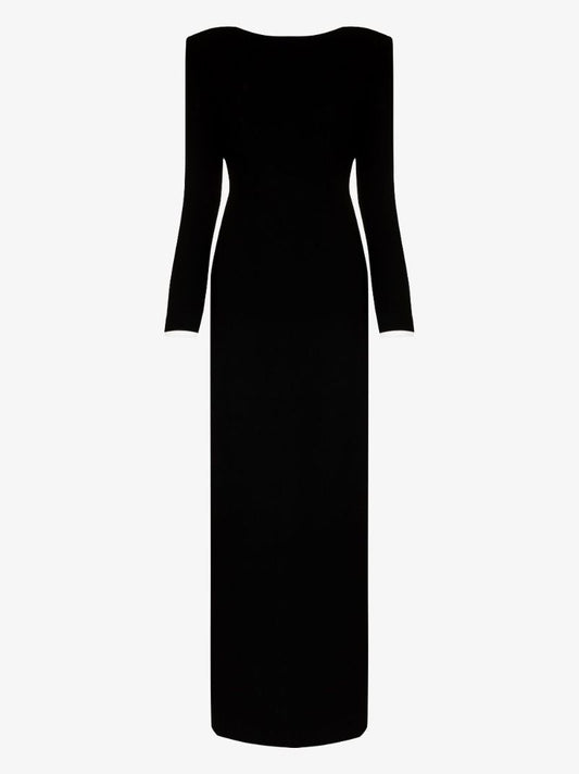 Open Back Maxi Dress
