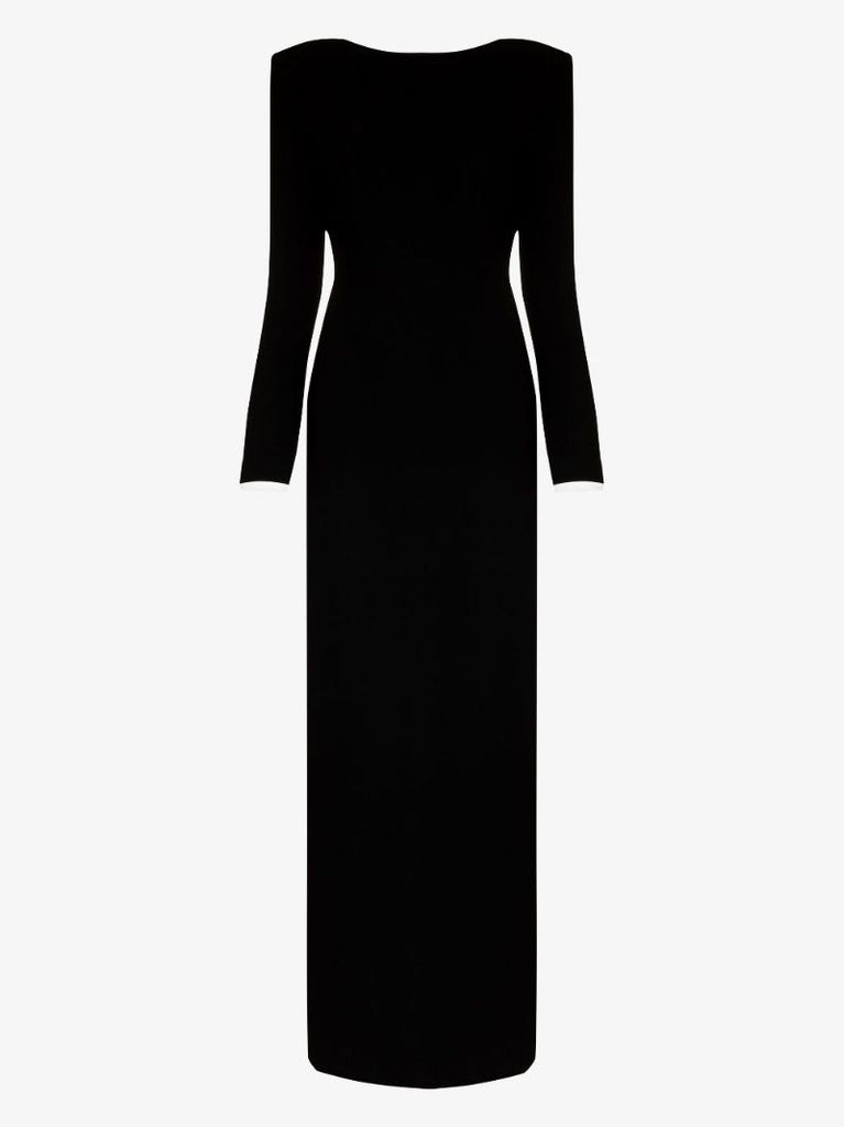 Open Back Maxi Dress