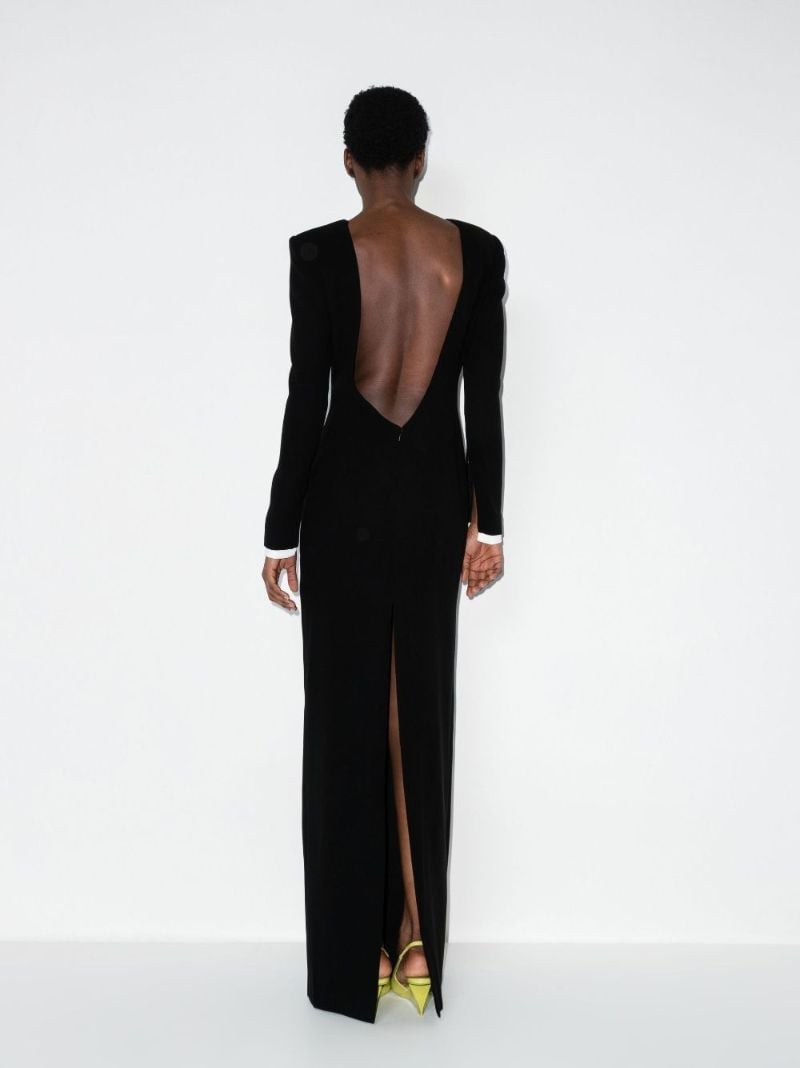 Open Back Maxi Dress