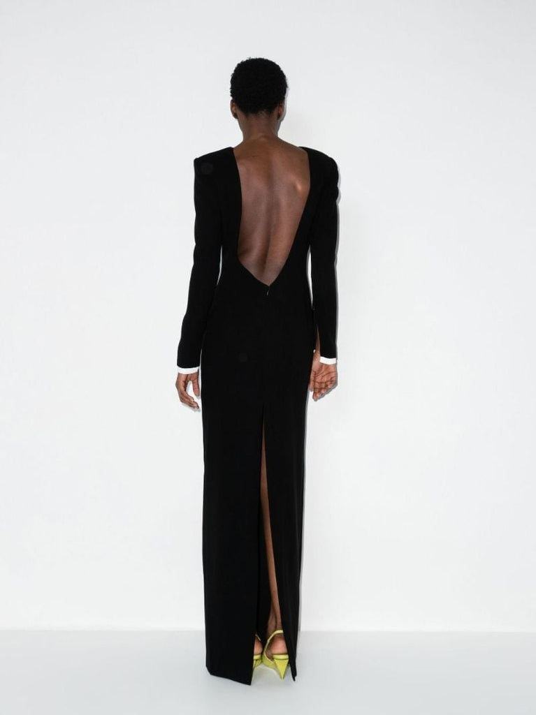 Open Back Maxi Dress