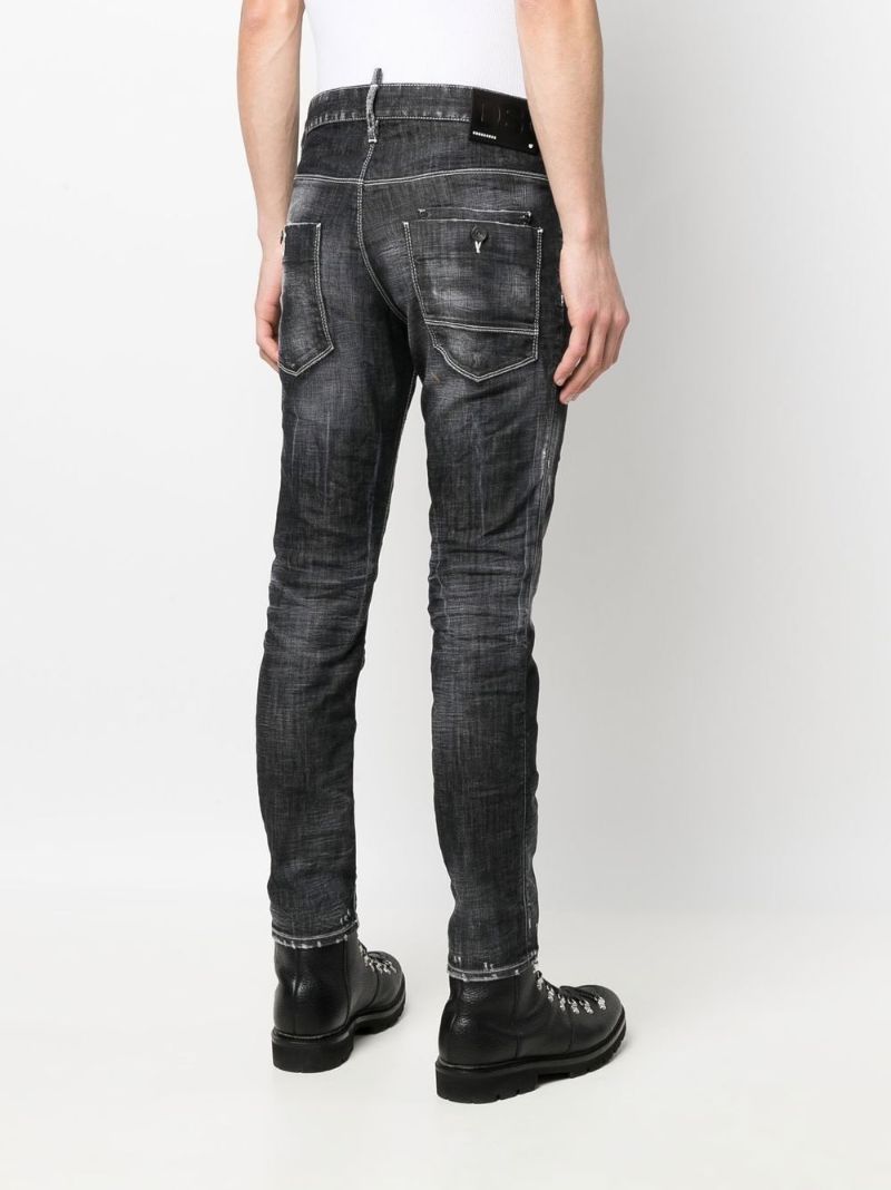 Black Slim Leg Jeans