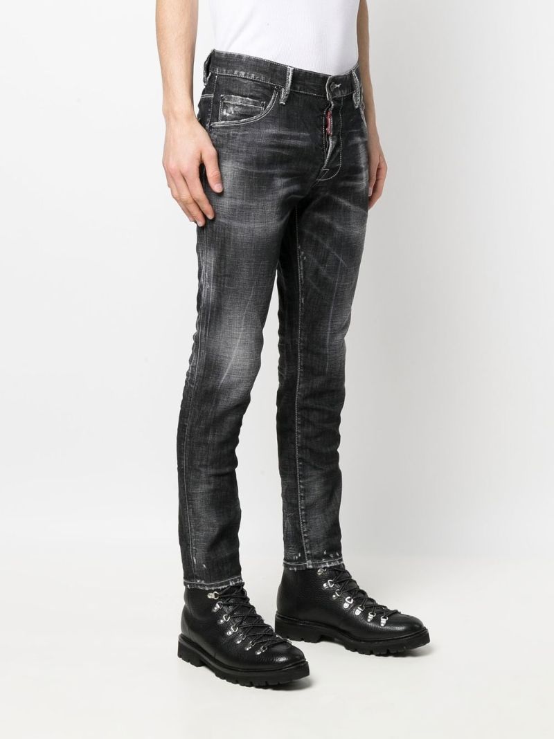 Black Slim Leg Jeans