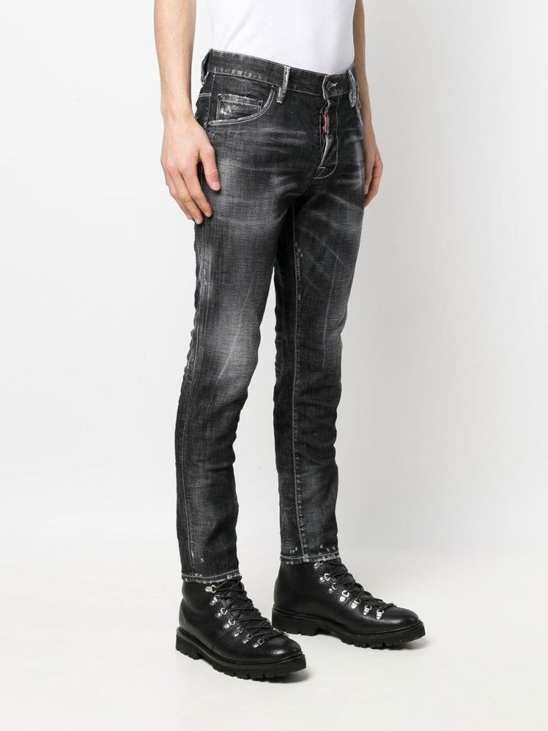 Black Slim Leg Jeans