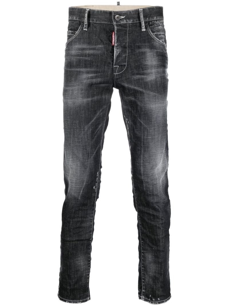 Black Slim Leg Jeans