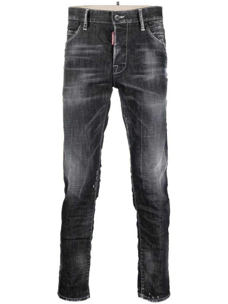 Black Slim Leg Jeans