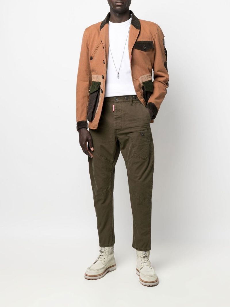 Green Work Skipper Tapered Trousers