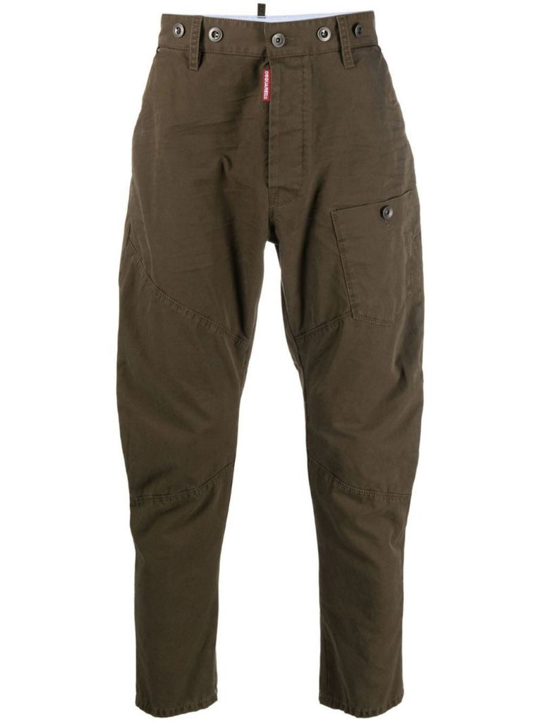Green Work Skipper Tapered Trousers