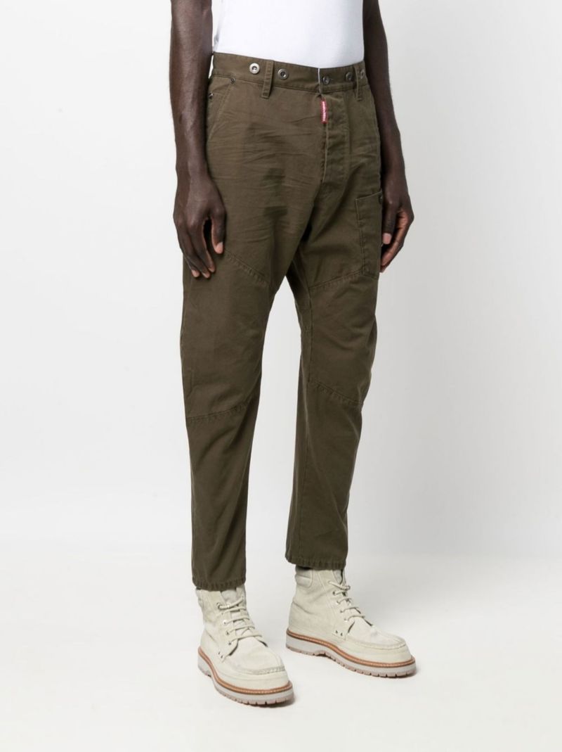 Green Work Skipper Tapered Trousers