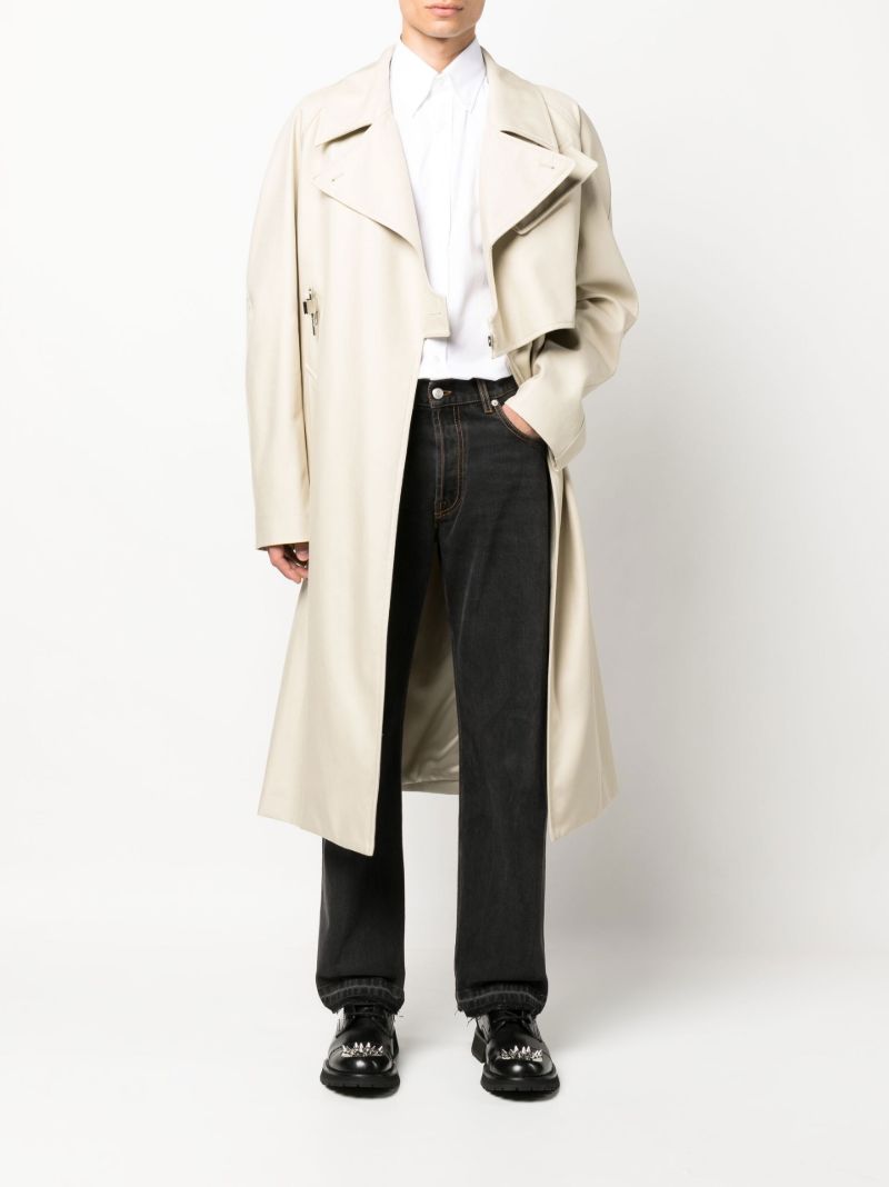 Black Straight-leg Jeans