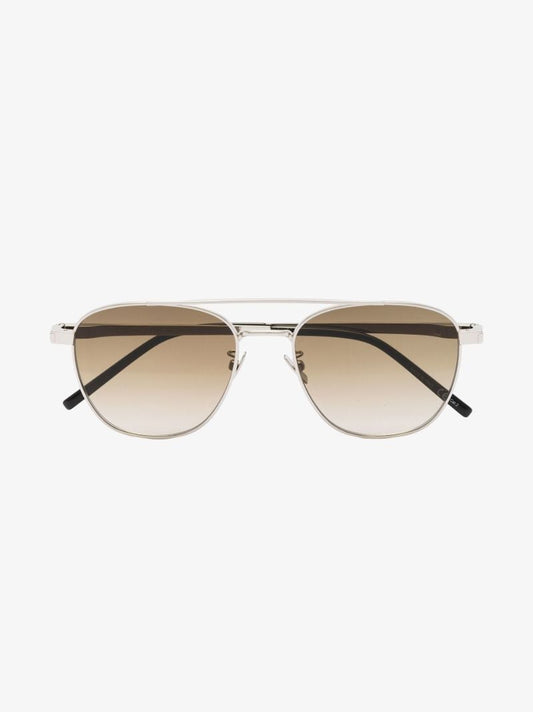 Gold Tone Sl531 Aviator-style Sunglasses
