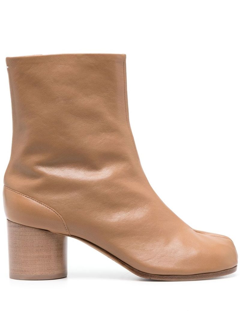 Brown Tabi 60 Leather Ankle Boots